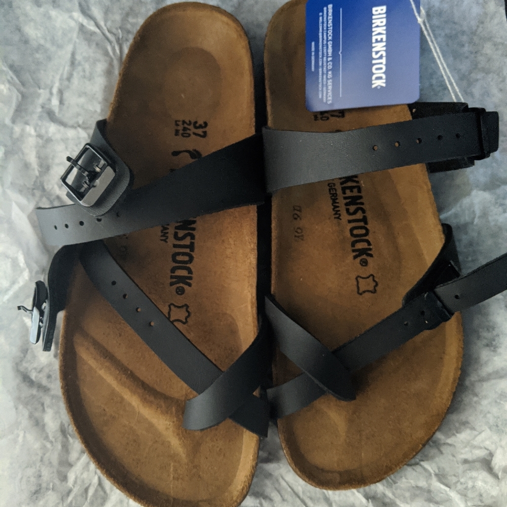 Birkenstock Mayari 37 Narrow Sandals w box